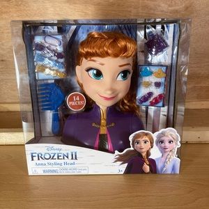 HOT CHRISTMAS ITEM - Frozen 2 Anna Styling Head